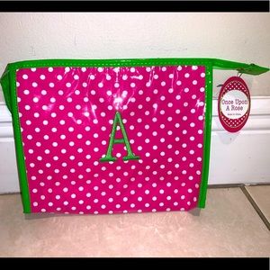 NWT “A” Pouch for Travel/Personal Items